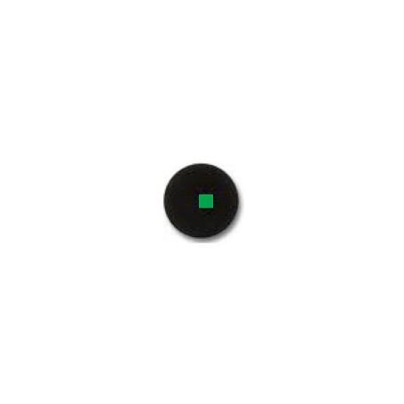 Pelota Goma Negra Cuadro Verde