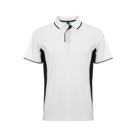 Polo Montmelo Blanco - negro