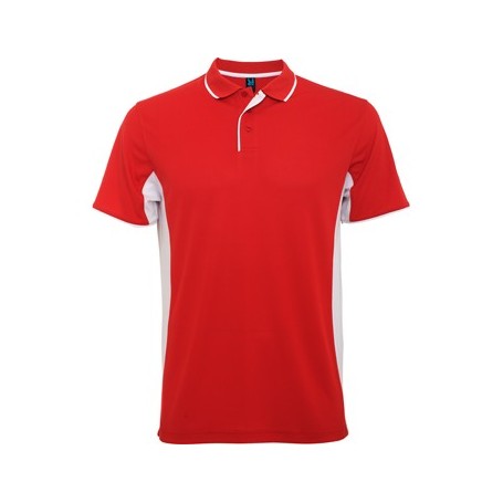 Polo Montmelo Rojo - Blanco